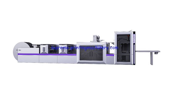High Speed Flexo Press Drawer Type Rotary Die Cutting and Folding Machine