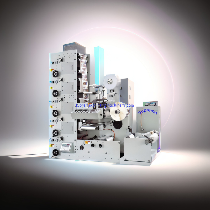 RY-320L FLEXOGRAPHIC PRINTING PRESS MACHINERY IDEA FOR ROLL SELF-ADHESIVE, SINGLE-LAYER PAPER, BILLS AND OTHER MATERIALS