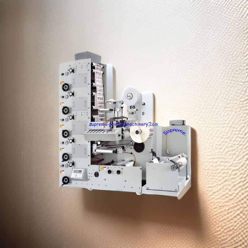 RY-3205 LABEL (LOGO) FLEXO PRINTING MACHINE PLATE MOUNTING DEVICE VIDEO INSPECTION SYSTEM MISTIBUSHI FOR UNWINDING
