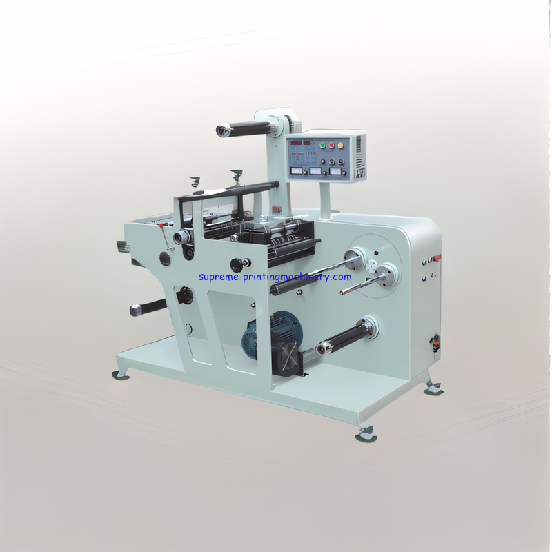 EFFICIENT 320MM MAX. WEB WIDTH AUTOMATIC LABEL FLATBED DIE CUTTING MACHINE IS SUITABLE FOR PAPER ADHESIVE LABEL paper