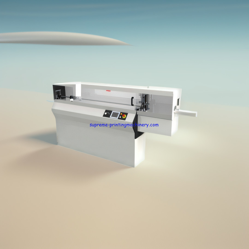 EFFICIENT ADHESIVE LABEL PAPER PROCESS MACHINERY - MAX SPEED 50-80 TIMES/MIN PAPER TUBE AND PLASTIC TUBE CUTTING CE