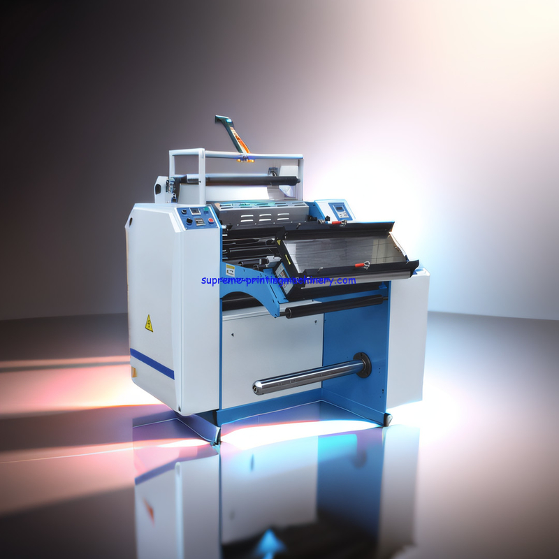 roll to roll pre coating film Laminating machine oil pressure constant temperature heating electromagnetic heating