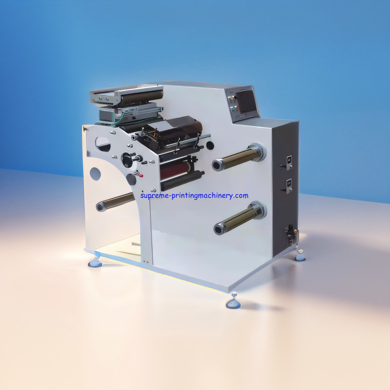 Sick EPC WEB Medium Speed Slitting Machine 200m/min slitting narrow roll material PLC tension magnetic clutch and brake