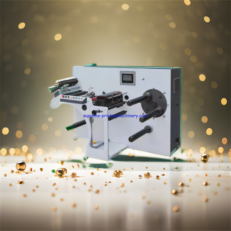 HIGH SPEED LABEL SLITTER MACHINE FQ-350/450 NARROW SCOPE PAPER 350M/MIN SLITTING SPEED WITH 1 1.5 2 INCH 2 SHAFT TURRET