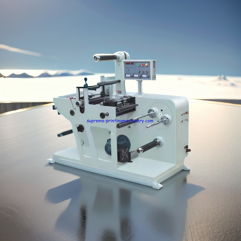 MQ-320-Y 1.5KW POWER - STANDARD AND CUSTOM AUTOMATED ROTARY DIE-CUTTING MACHINES WITH LAMINATING FUNCTION FILM TURRET