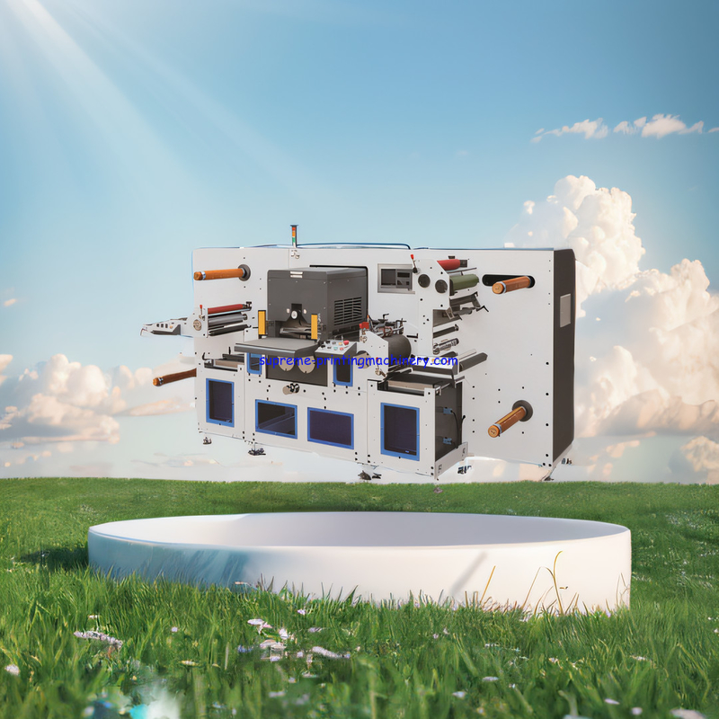 MQ-350G HIGH SPEED DIE CUTTING MACHINE FLAT BED STRUCTURE COMPUTER SERVO SYSTEM ADHESIVE LABEL 24000 TIMES/H ADOPT PLC