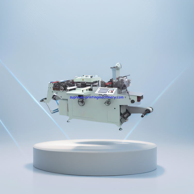 200 Times/Min Flatbed Labels Full Automatic Die Cutting Machine For Electronic Adhesive Industrials Sheet Collections