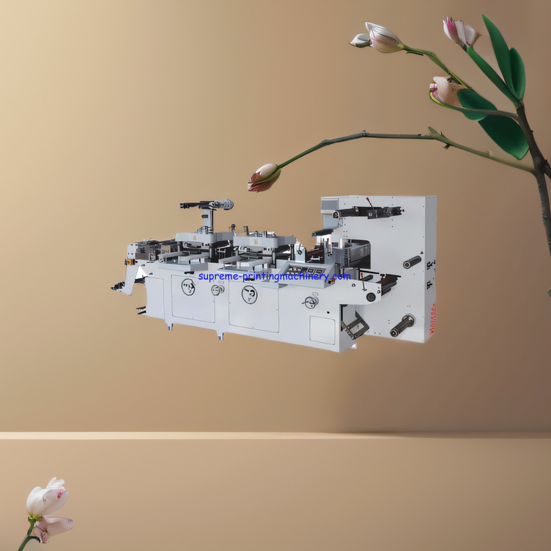 MQ-320Z(S) DOUBLE STATION LABEL FLATBED DIE CUTTING AND HOT STAMPING MACHINE